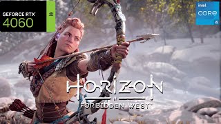 Horizon Forbidden West RTX 4060 FPS TEST  RTX 4060 amp i5 12400F Benchmark 1080p1440p4K [upl. by Yecaw133]