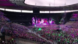 Coldplay  Paradise Live  Stade de France Paris  15 juillet 2017 [upl. by Geri26]