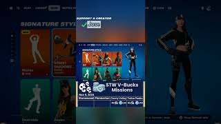 November 9 item shop change USA time fortniteshop savetheworld fortnitestw [upl. by Leonor]