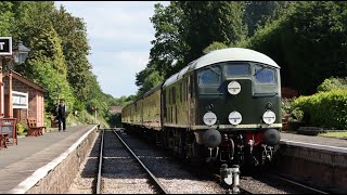 West Somerset Railway Summer Diesel Festival June 2024 [upl. by Amitarp]