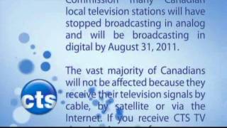 Crossroads Television System digital transition PSA 20110523 [upl. by Carvey390]