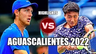 Shintaro Mochizuki vs Nicolas Jarry AGUASCALIENTES 2022 Highlights [upl. by Ajin]