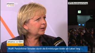 SPDParteitag  Interview mit Hannelore Kraft am 14112013 [upl. by Schatz]