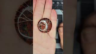 Red Jasper Tree of Life Part 1 wirewrapping treeoflife jewelrytutorial wirewrappedjewelry [upl. by Ajdan]