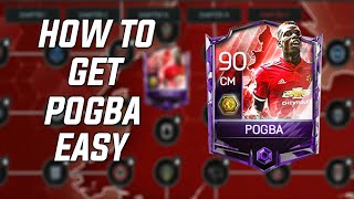 HOW TO GET 90 RATED POGBA  TIPS AND TRICKS  FIFA MOBILE S2 [upl. by Aihsik539]