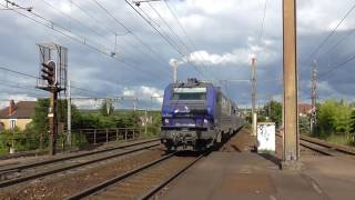 B84500 et BB27300  A la gare de Viroflay Rive Gauche [upl. by Karolyn]