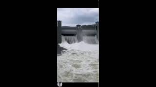 HelenShare is liveNatural sound and satisfying huge overflowing dam 😱🌈 [upl. by Trygve]