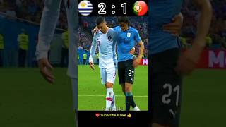 Uruguay vs Portugal 21 2018 worldcup shotrs viral shortsfeed football [upl. by Ahsiuqet462]