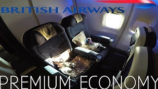 BRITISH AIRWAYS PREMIUM ECONOMY HONEST REVIEW [upl. by Youngman]