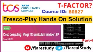 Wings 1 T15 Wings Handson Analytics part 80827  part 4  TCS wings  frescoplay wings [upl. by Cathi]