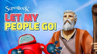 Superbook  Let My People Go  Season 1 Episode 4  Full Episode Official HD Version [upl. by Robi]