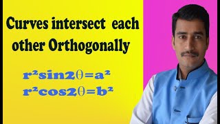 Very simple explain pairs of curves intersect each other orthogonal PART3 [upl. by Tammany]