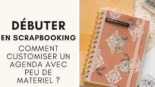 TUTORIEL  Comment customiser un agenda  avec Juliette Scraplife [upl. by Itsur]