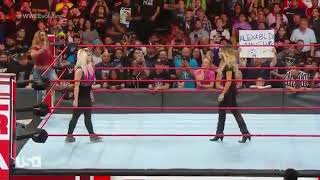 Lita Returns amp Joins Trish Stratus To Attack Alexa Bliss amp Mickie James  Raw 8th Oct 2018 [upl. by Alarick]