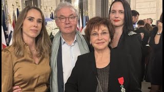 Marlène Jobert fête ses 83 ans entourée de ses filles jumelles Eva et Joy [upl. by Mandie279]