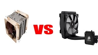 120mm Water Cooler VS High End Air [upl. by Leahci]