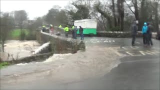 Devils Bridge flooded [upl. by Camfort37]