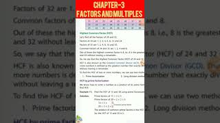 Class 5th  Mathematics  Chap3  Factors and Multiples  Highest Common Factor HCF [upl. by Cohe]