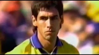 Momento Mundial el autogol del colombiano Andrés Escobar en Estados Unidos 1994 [upl. by Anawad]