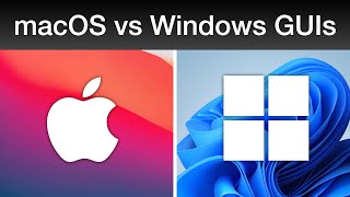 macOS vs Windows GUIs over the years [upl. by Melbourne410]