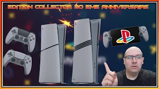 PS5 et ps5 PRO Edition collector 30 ème anniversaire style ps1 [upl. by Eizzik521]