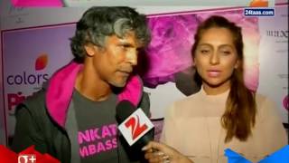 Spot Light  Mumbai  Pinkathon  With Milind Soman And Anushka Dandekar [upl. by Schram]