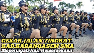 Formasi Gerak Jalan Di Garis Start SMA Putri KabKarangasem 2024 [upl. by Nolyak]