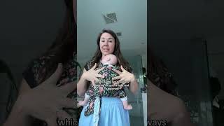 Some baby wrap tips [upl. by Ymer]