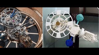 Сборка часов Triaxial Tourbillon [upl. by Rafaelof]