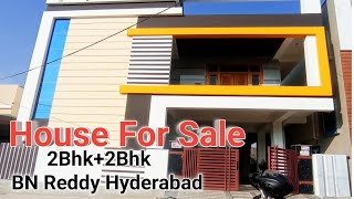 East Face 183 Sq Yards Dimensions33×50 2bhk2bhk with lift space available BN Reddy House For Sale [upl. by Clawson837]