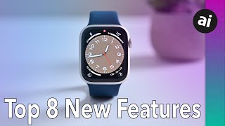 Top 8 New Features of Apple Watch Series 8 [upl. by Ellehcin920]