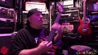 LYNCH ESP w Seymour Duncan Unboxing Cleartone Monster Heavy Strings [upl. by Laet]