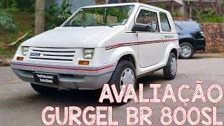 Avaliação Gurgel BR 800SL  o notável carro brasileiro [upl. by Kirchner]