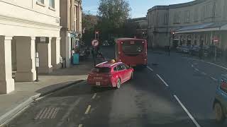 Faresaver X31 Now 231  Full Journey Bath Bus Station  Chippenham [upl. by Auqenahs]