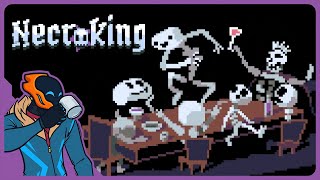 Necromantic Army Builder Roguelike  Necroking Sponsored [upl. by Anihsat889]