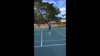 Amanda Anisimova Tennis training 281217 [upl. by Ymrej]