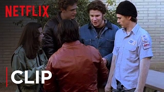 Freaks and Geeks Clip  Fake IDs from quotCarded and Discardedquot  Netflix [upl. by Aitselec]