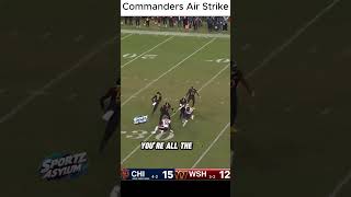 Washington hail Mary to win in the last second nfl fyp commanders [upl. by Nongim]