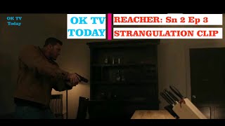 REACHER Suffocation and Strangulation Scene Explained [upl. by Atteiluj]