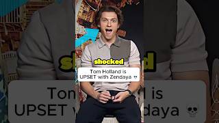 Tom Holland was OFFENDED by Zendaya 💀 [upl. by Gradey]