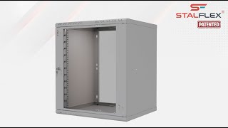 ENG RACK Cabinet Standard 19 12U 450 GLASS GRAY [upl. by Iahk]