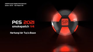 PES 2021 SMOKE PATCH 21 V4  2021 2022 [upl. by Aehsan374]