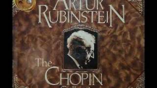 Arthur Rubinstein  Chopin Nocturne Op 9 No 2 in E flat [upl. by Calvinna613]