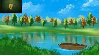 Celtic Instrumental Hymn  Just Over the River Celtic style [upl. by Bealle803]