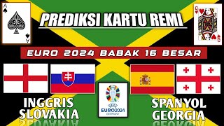 Prediksi Inggris vs Slovakia  Spanyol vs Georgia  Euro 2024 Babak 16 Besar [upl. by Derina]