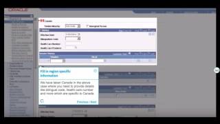 Generating Personal ID for New Employee on Peoplesoft [upl. by Sinnard]