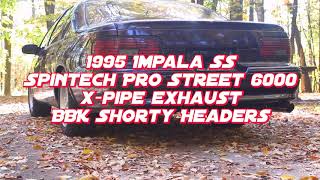 1995 Impala SS Spintech Exhaust  Walkaround and Revs [upl. by Aicatsana]