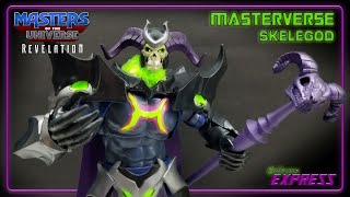 Masters of the Universe Revelation Skelegod Action Figure Review  Mattel Masterverse [upl. by Charmine]