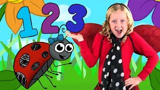 Kids Counting Songs  Ladybug Dots  Animal Songs  Nursery Rhymes [upl. by Yrian]