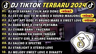 DJ TIKTOK TERBARU 2024  DJ AYO SAYANG CULIK AKU DONG 🎵 DJ APT APT ROSE  FULL ALBUM VIRAL [upl. by Sobel]